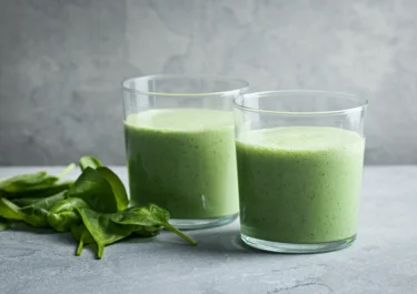 Grön yoghurtsmoothie