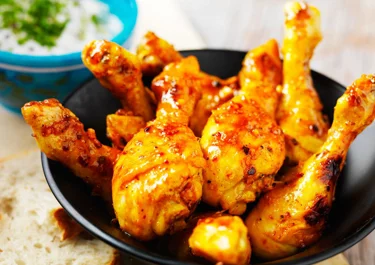 Het saffranskyckling med citron