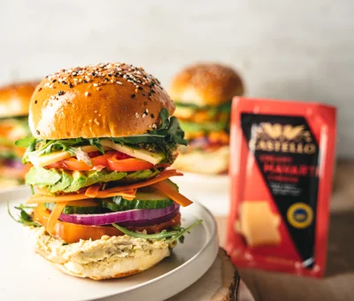 Creamy Havarti Veggie Sandwich