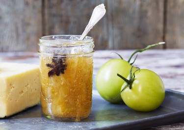 Grøn tomatmarmelade