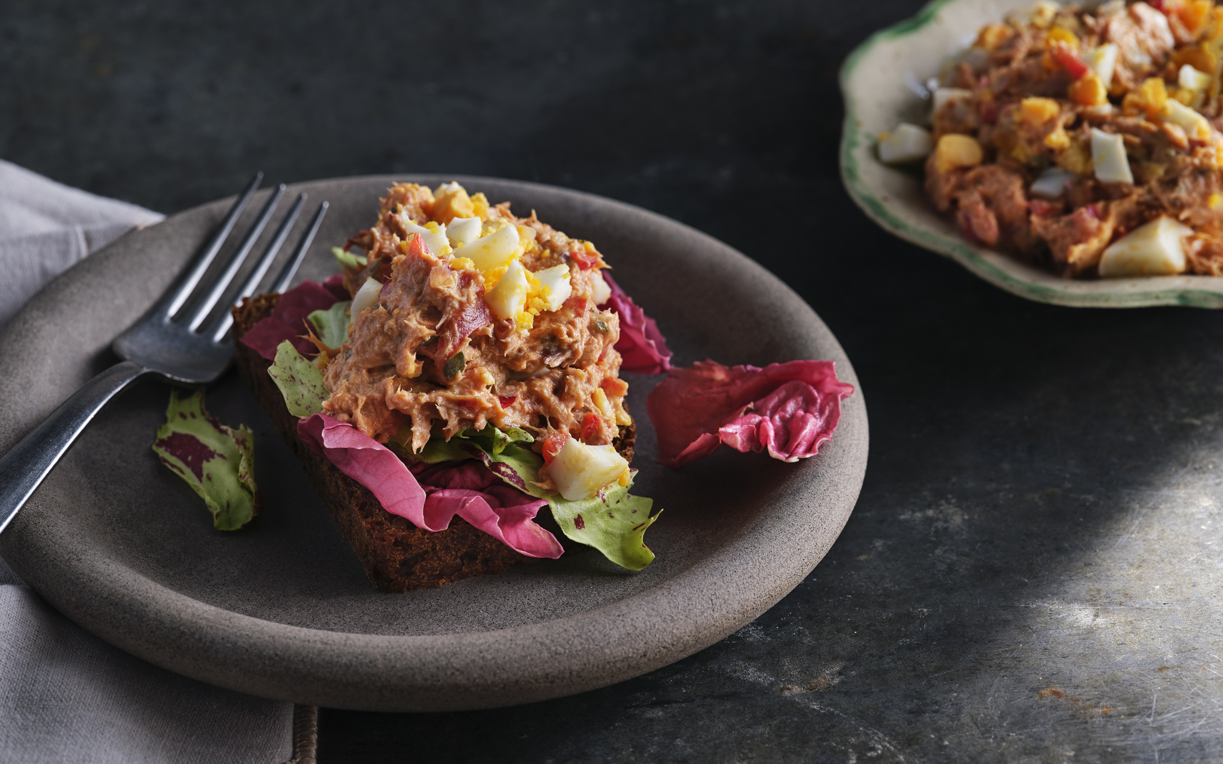 Ägg och tonfiskröra 