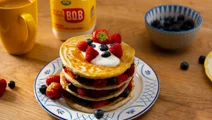 Cinnamon Whole Wheat Pancakes