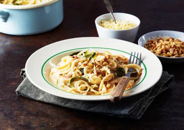 Pastasås med zucchini