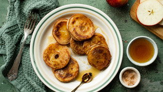 Æblepandekager