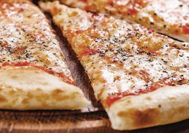 Pizza Margarita con Arla Queso rallado Pizza light