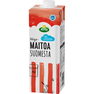 Arla Vähälaktoosinen Täysmaito Suomi 1L (UHT)