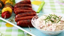 Färskoströra med paprika