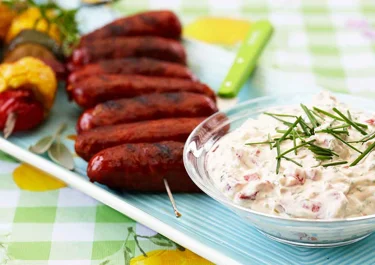 Färskoströra med paprika
