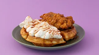 Fried Chicken, Waffle & Soft Serve
