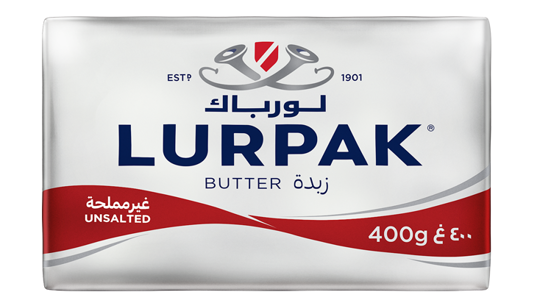 زبدة غير مملحة