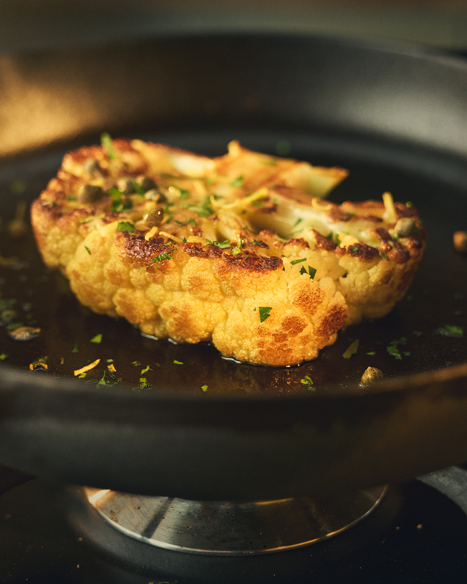 Roasted cauliflower steak