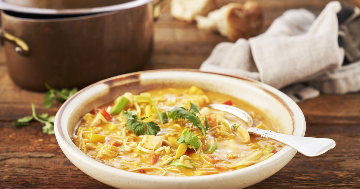 Noedelsoep met kip (eenvoudig recept) Arla Recept Arla