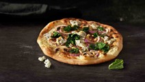 Sinihomejuustopizza
