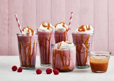 Lactose-free milkshake