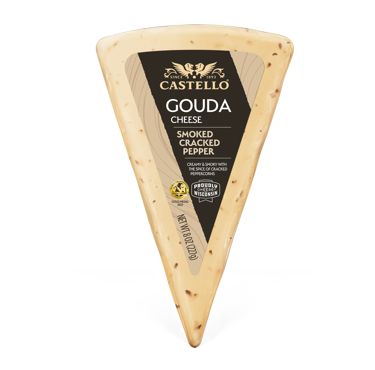 Castello® Smoked Cracked Pepper Gouda Cheese