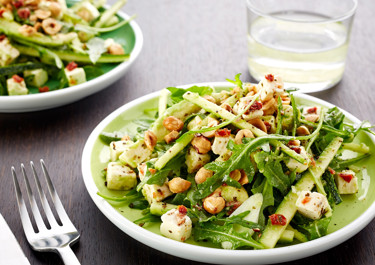 Ruccola-avokadosalat