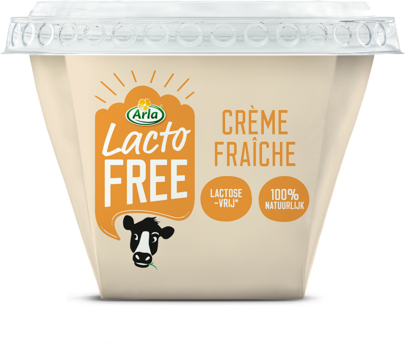 Lactosevrije crème fraîche