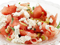 Chilimarinerad melon