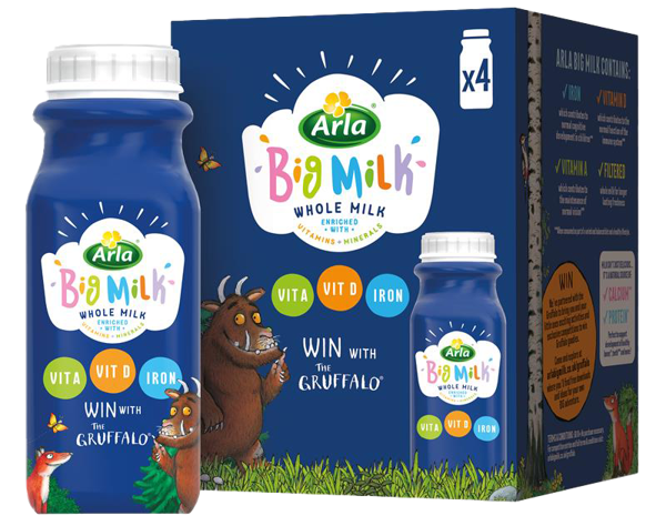 Arla Small Arla Big Milk 250ML | Kids Milk | Arla UK