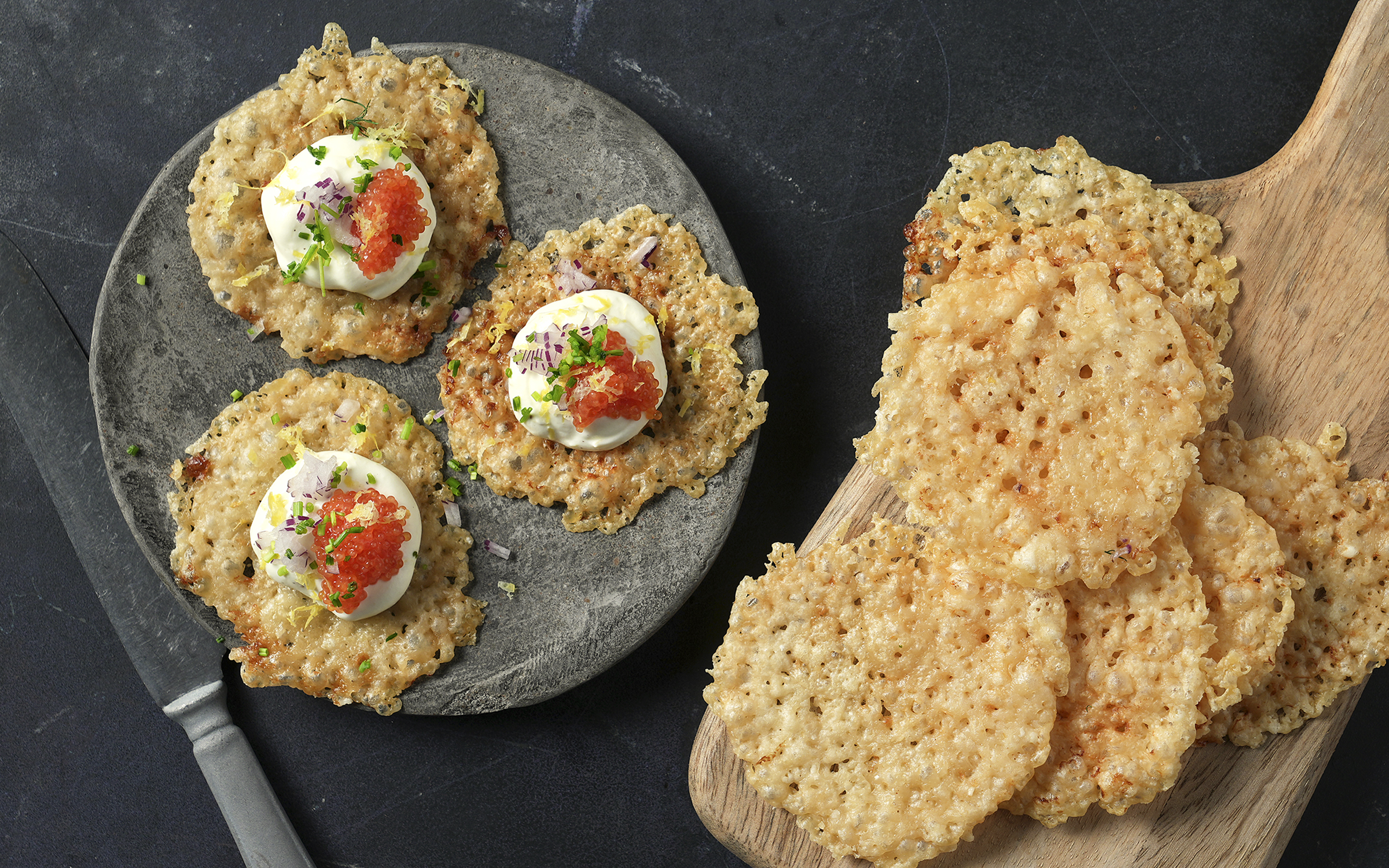 Parmesanchips - Recept | Arla