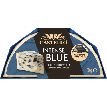 Castello Intense blue sinihomejuusto 150g