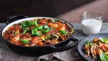 Mozzarella-lasagne