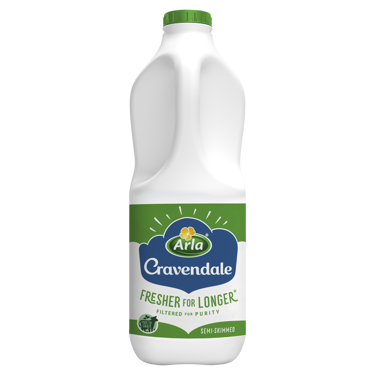 Cravendale Semi Skimmed Milk 2L