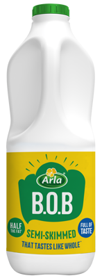 Arla B.O.B. Semi Skimmed Milk 2L