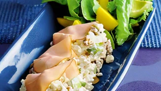 Rökt kalkonbröst med färskost