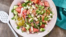 Melonsallad med vitost