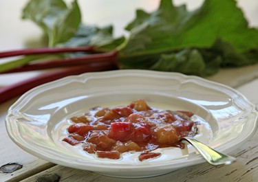 Raparperikiisseli