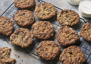 Havre- och chokladcookies