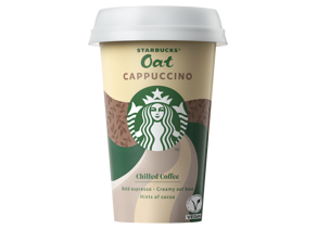 Starbucks Oat Cappuccino Macchiato Flavour Chilled Coffee 220ml