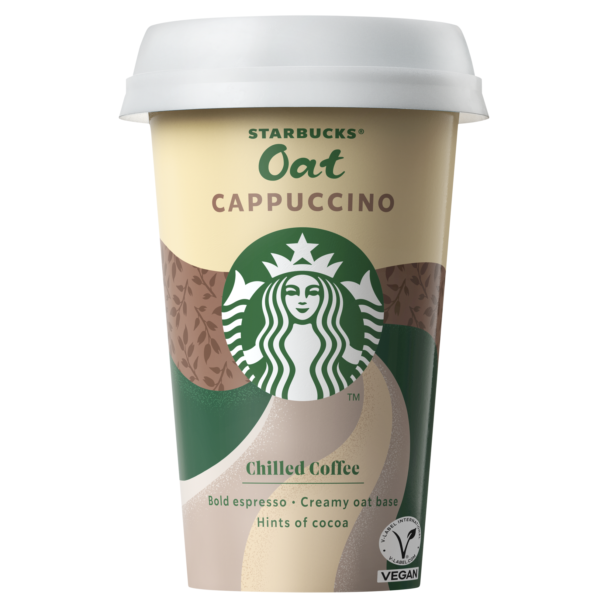Starbucks Oat Cappuccino Macchiato Flavour Chilled Coffee 220ml