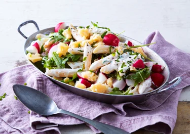 Pastasallad med ost