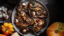 Halloween pasta