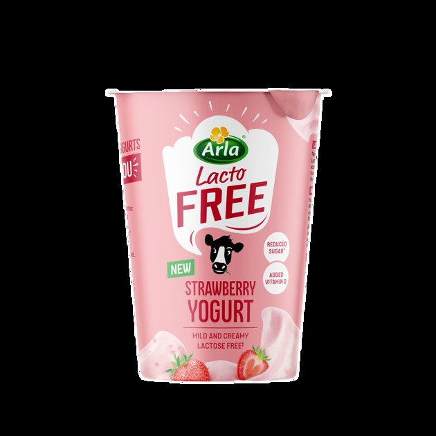 Arla LactoFREE Strawberry Yogurt 400g Arla UK arla-lactofree-strawberry-yogurt-400g-arla-uk