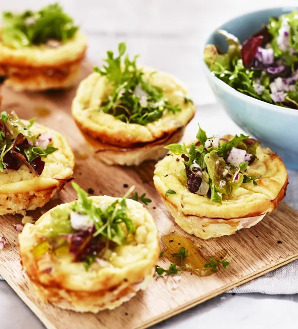 Egg muffins with mature cheddar