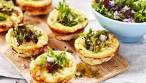 Munamuffinssit cheddarilla