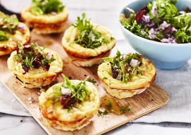 Munamuffinssit cheddarilla