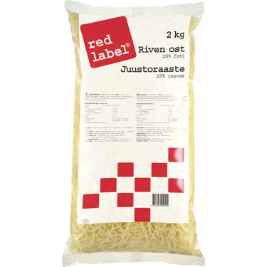 Red Label juustoraasteseos 28% 2kg