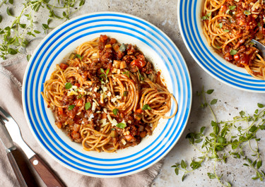 Pasta med kødsauce