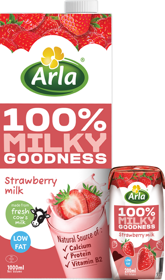 Milk Goodness Strawberry 1L & 200ml