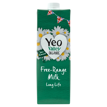 Yeo Valley Organic Long Life Semi Skimmed Milk 1L