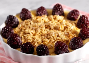 Fryst mangocheesecake