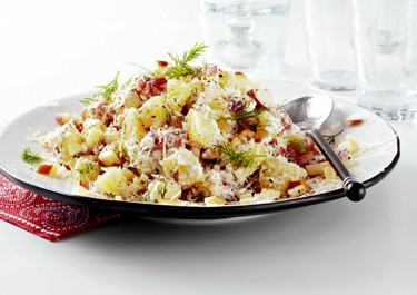 Krämig laxsallad