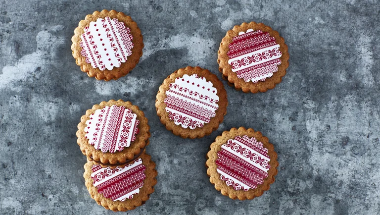 Julehonningkage sandwich