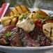 Grillad entrecote med medelhavssmör