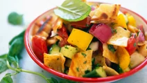 Sallad med pitabröd