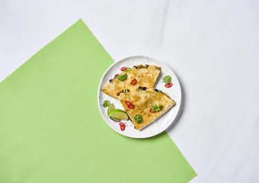 Lactose free Veggie Quesadilla